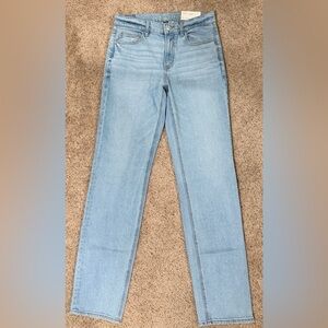 American Eagle Outfitters Super High Rise Straight Leg Jeans